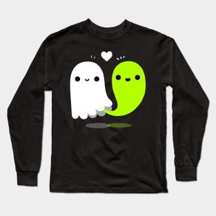 Fartom love - Phantom Cute Ghost - Funny Love Long Sleeve T-Shirt